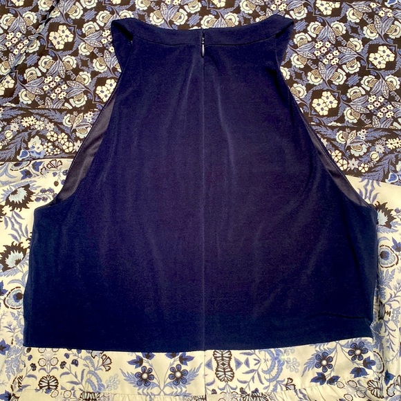 Vince Camuto Cut Out Halter Maxi Dress Size 8 - Picture 5 of 8